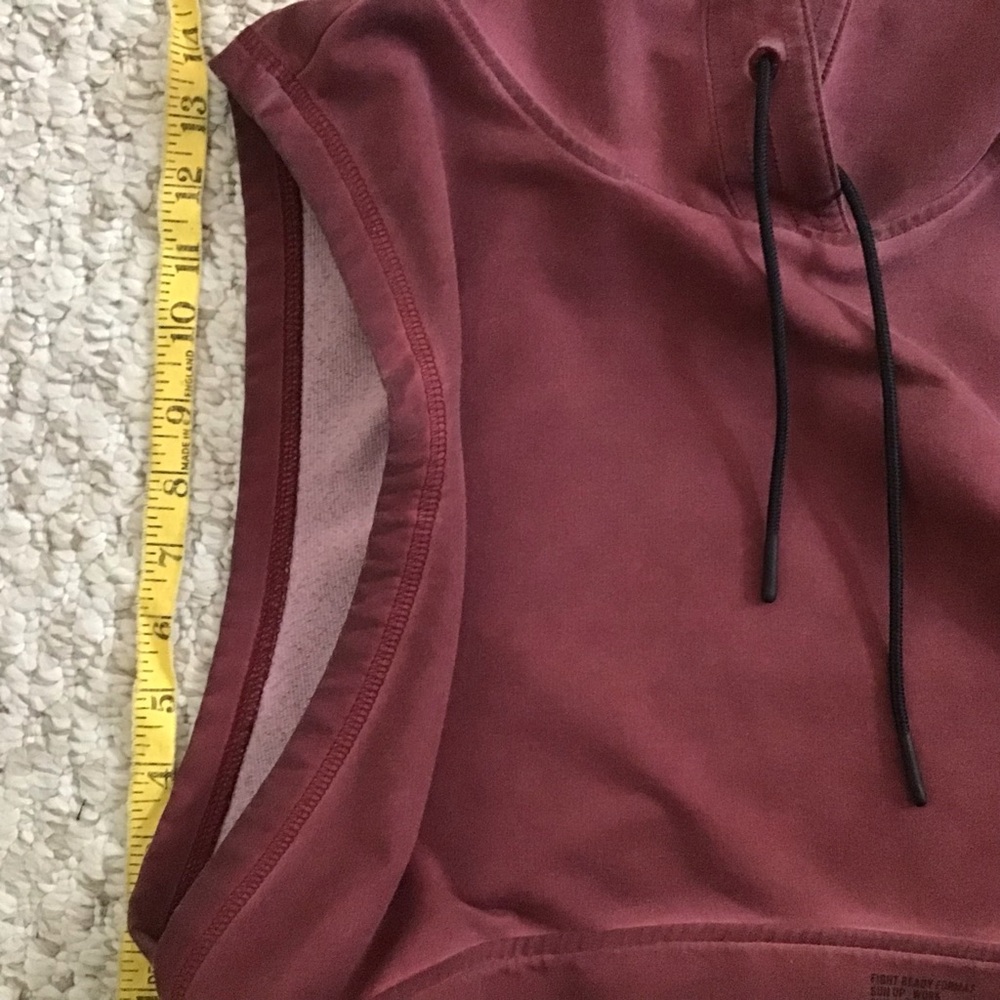 Reebok Women's Sleeveless Cropped Hoodie - Picture 8 of 8